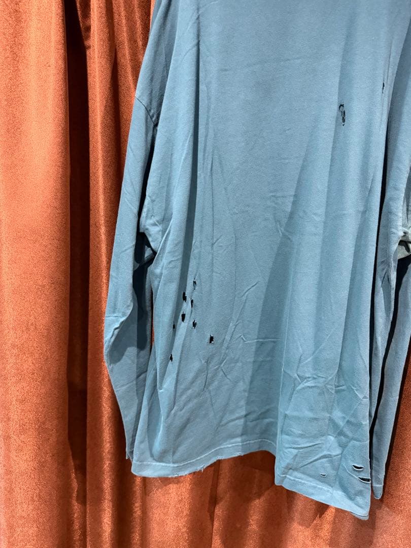 BALENCIAGA 長袖カットソー 青