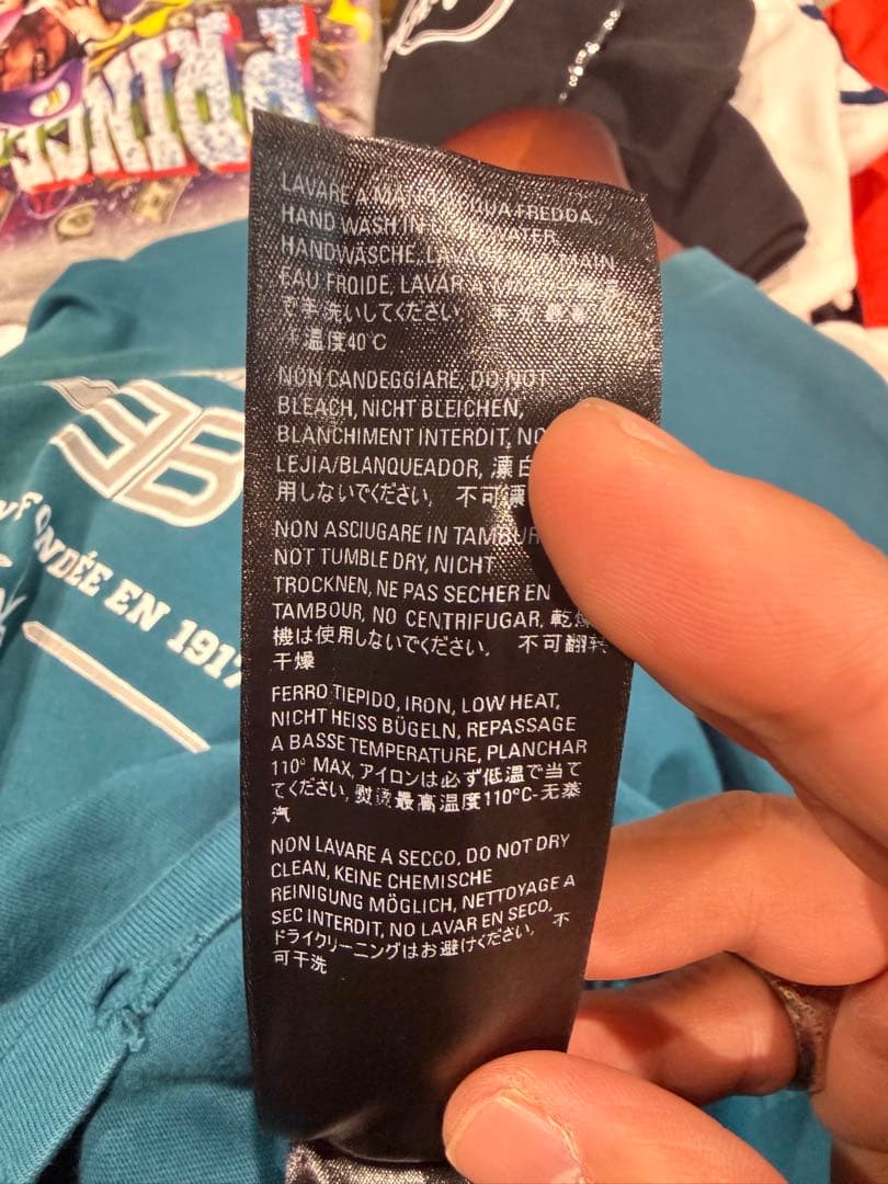 BALENCIAGA 長袖カットソー 青