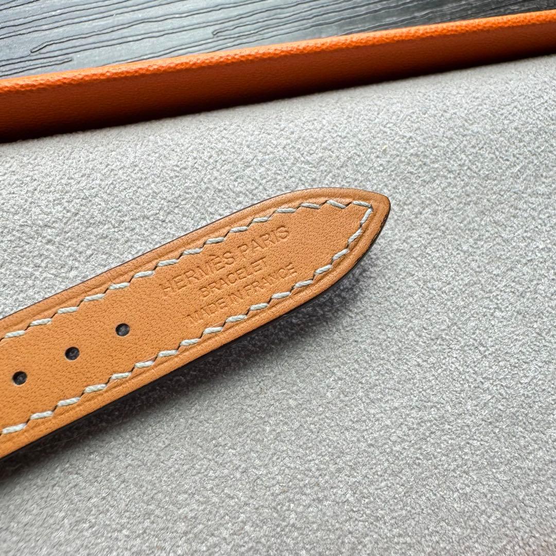 2593 ほぼ未使用　Apple Watch エルメス　ブルーラン　アトラージュ