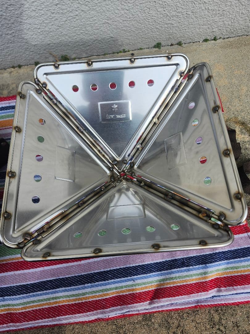 【未使用】焚き火台S スノーピーク ベースプレートS 炭床ProS グリルネット