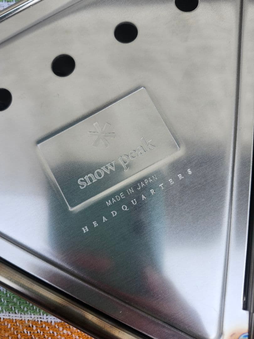 【未使用】焚き火台S スノーピーク ベースプレートS 炭床ProS グリルネット