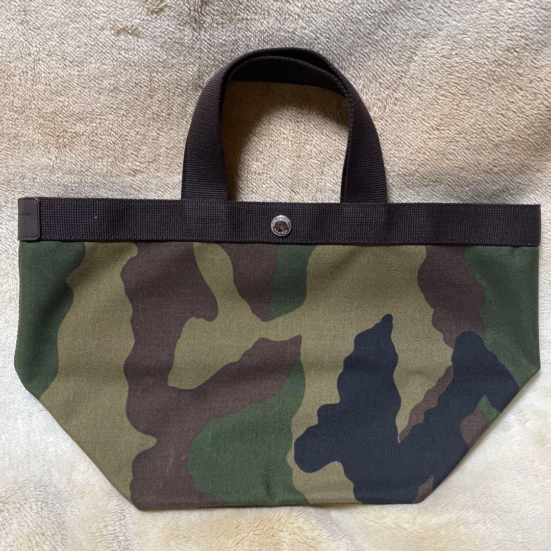 エルベシャプリエHerve Chapelierカモフラージュ柄トートバッグ