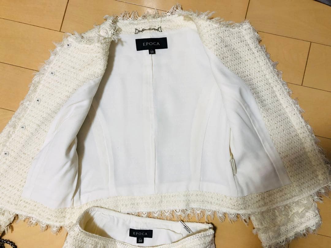 エポカ EPOCA ツイード　セットアップ 卒業式 入学式