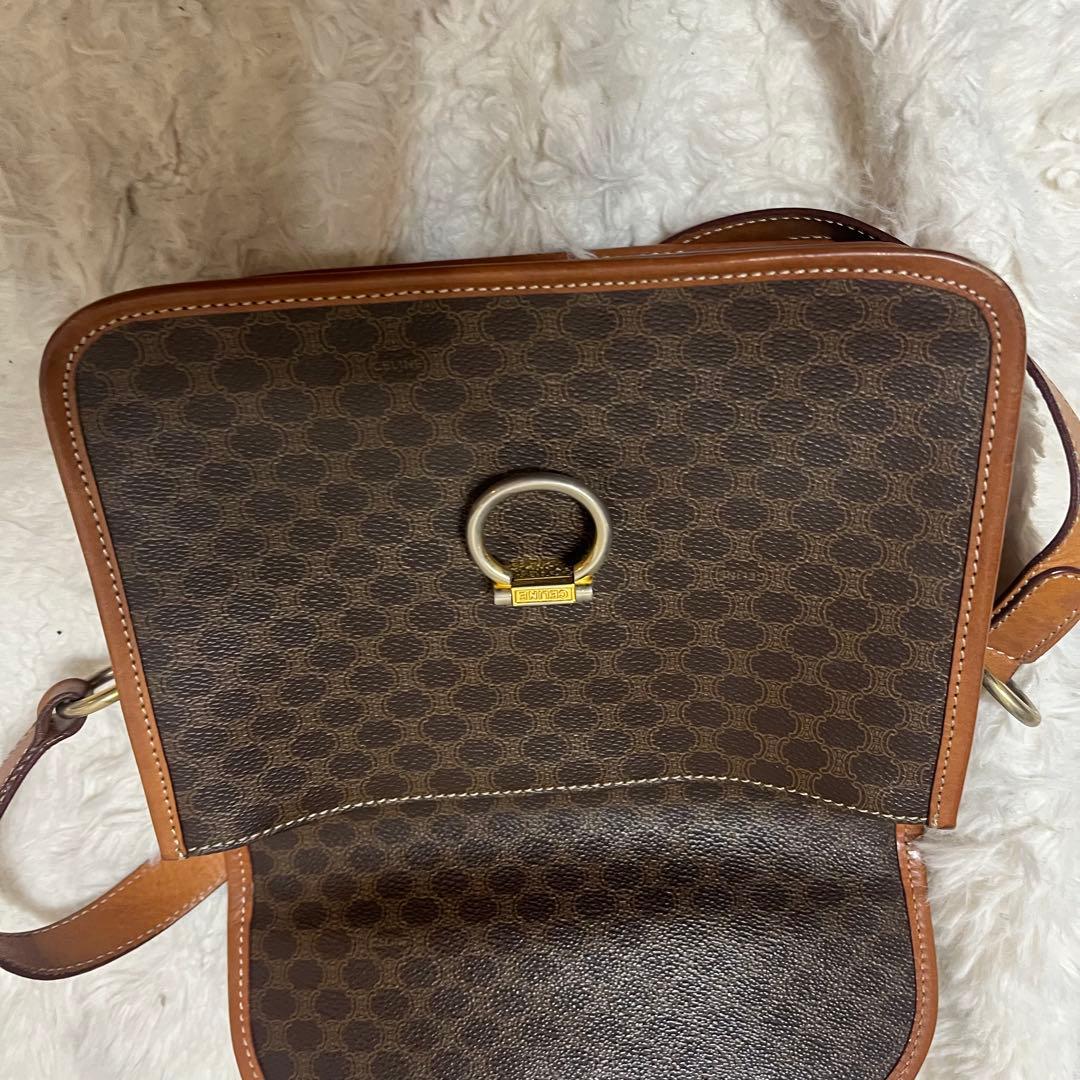 CELINE セリーヌ DM91 ショルダーバッグ マカダム柄
