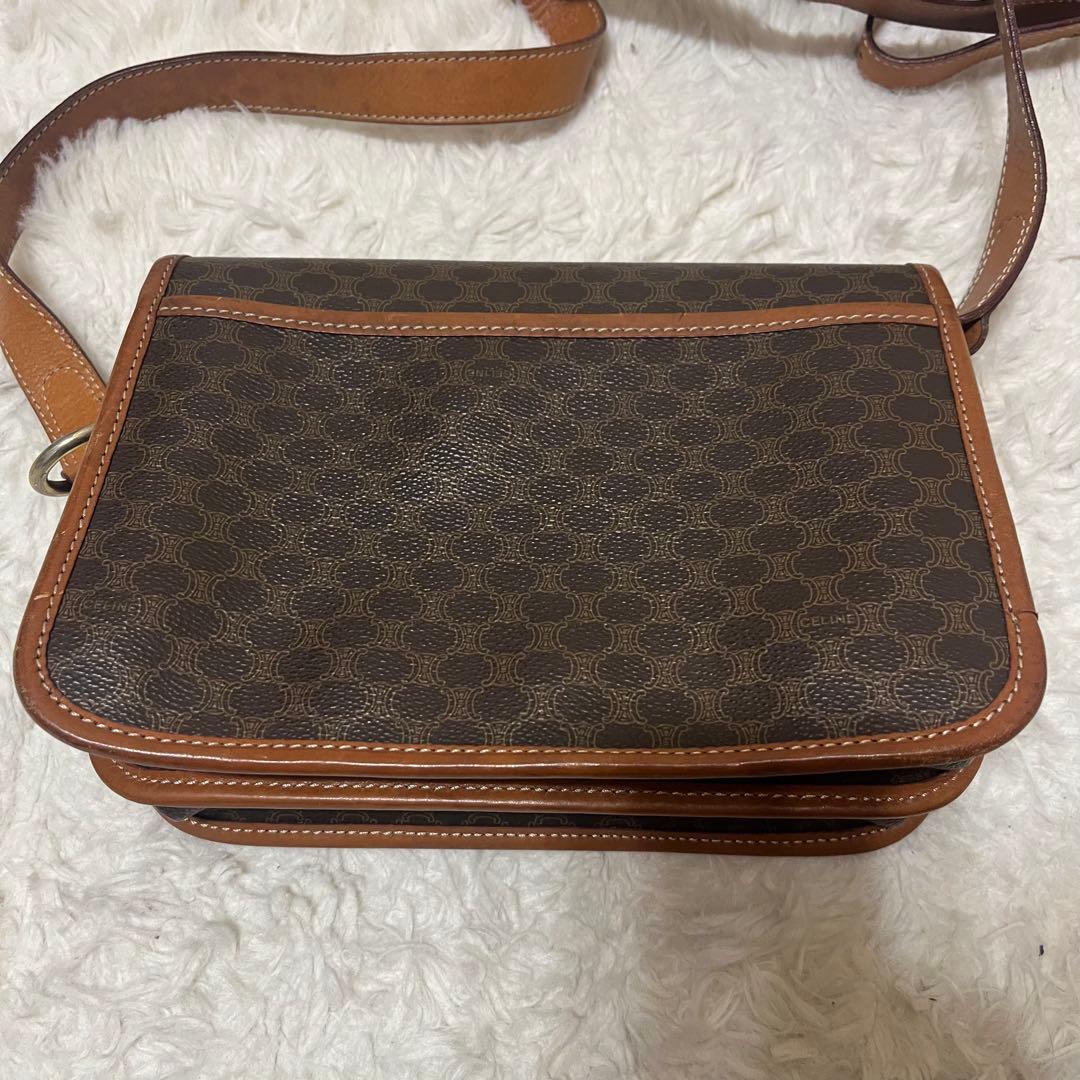 CELINE セリーヌ DM91 ショルダーバッグ マカダム柄