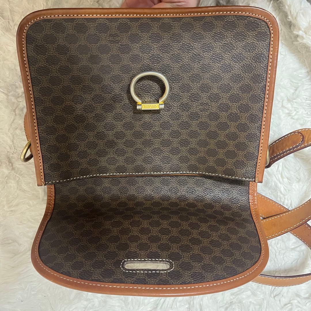 CELINE セリーヌ DM91 ショルダーバッグ マカダム柄