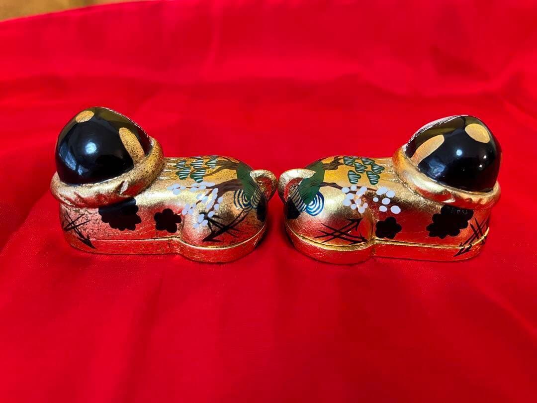 《希少》犬筥　御伽犬　雛道具 お雛様 ひな祭り 雛人形