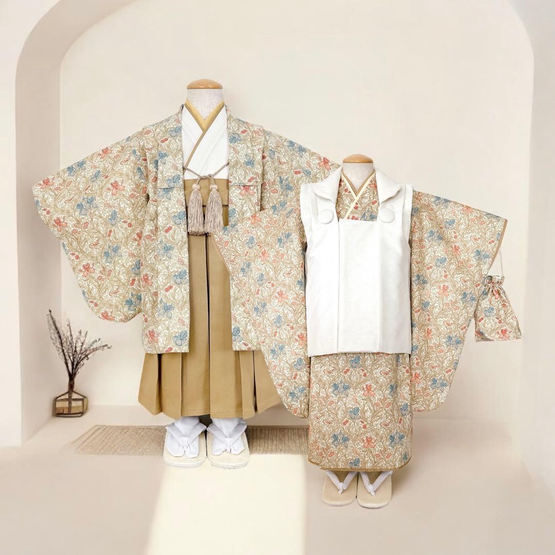 life★［おまとめ］羽織袴セット+被布セット+バンボカバーꕤ七五三