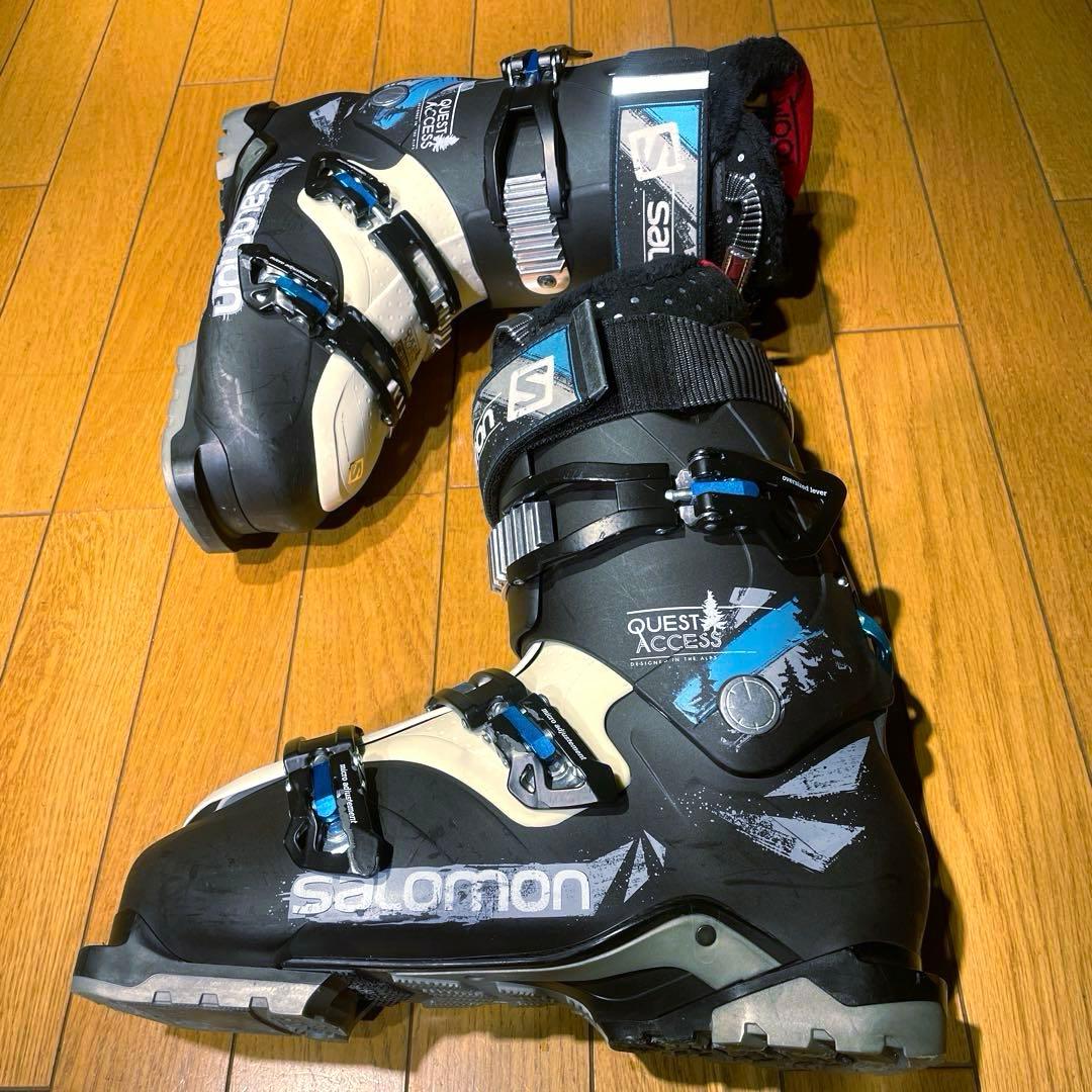 幅広軽量salomon QUEST ACCESS28.0-28.5cmハイク切替
