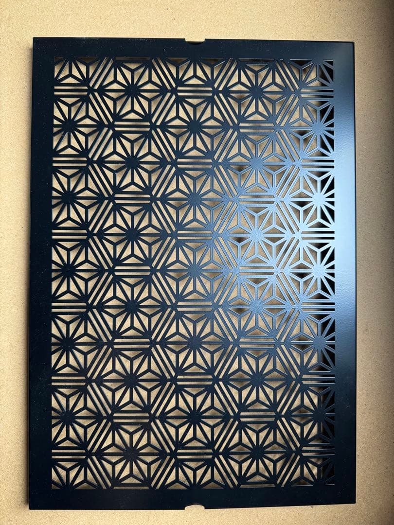 802products 麻の葉柄ワンユニットプレート