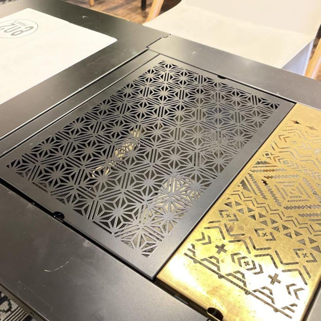 802products 麻の葉柄ワンユニットプレート