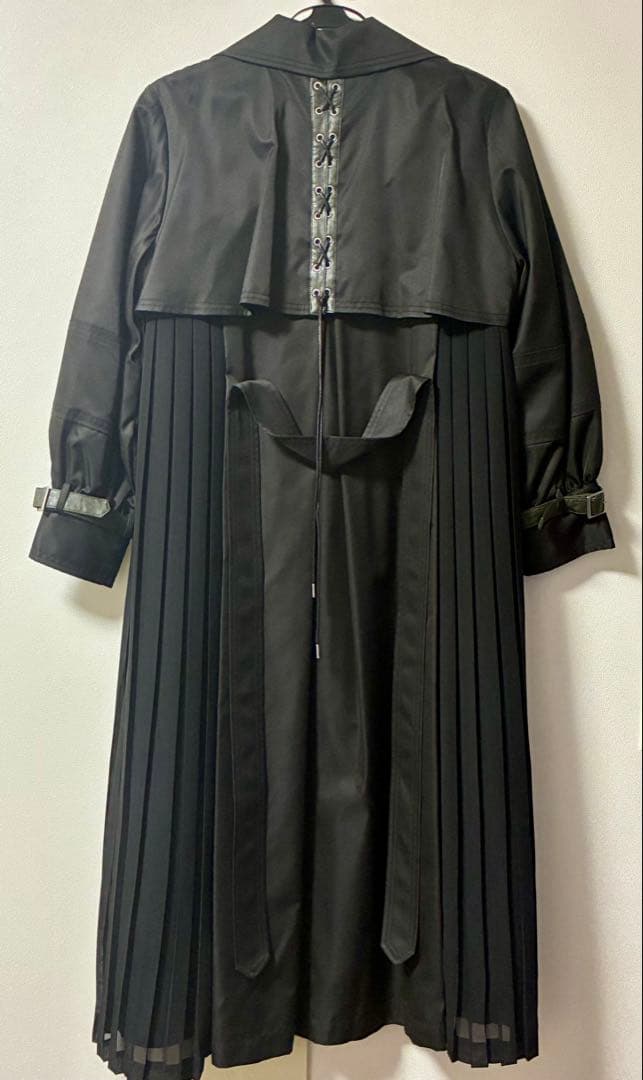 Ameri VINTAGE バルーンスリーブプリーツトレンチ　アメリヴィンテージ