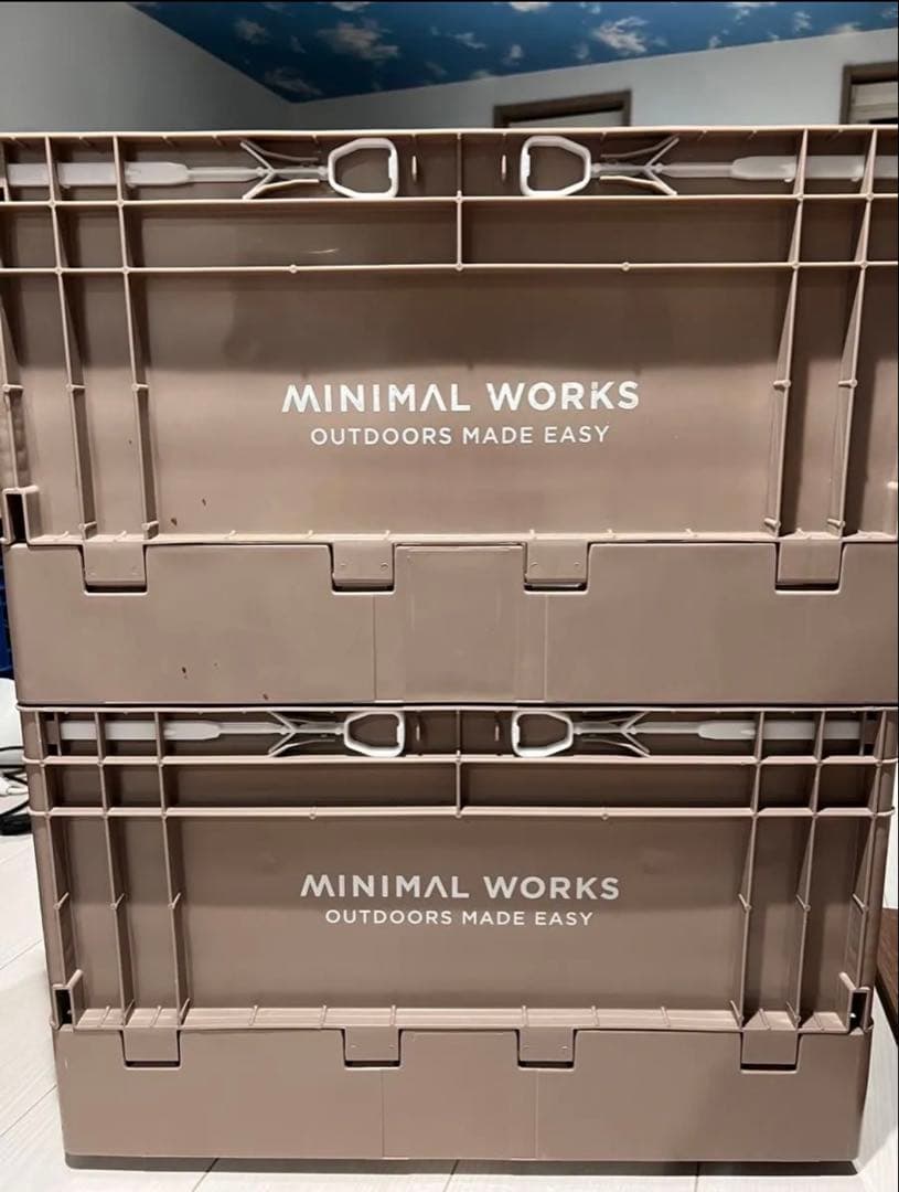 MINIMAL WORKS 大容量収納ボックス