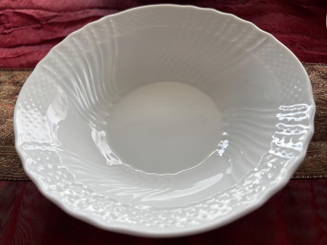 新品　リチャードジノリ ベッキオホワイト フルーツソーサー 15cm 6枚