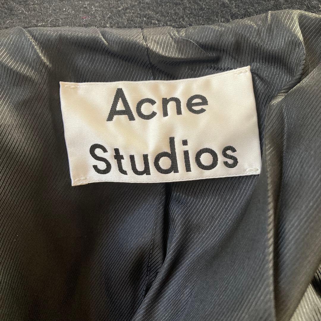24時間以内発送　acne studios ウールコート　黒