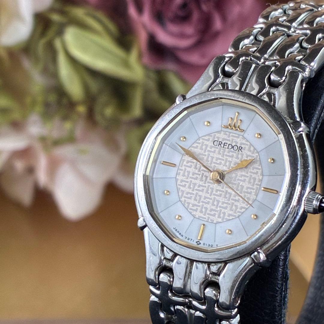 SEIKO CREDOR　セイコー クレドール　クオーツ 美品　可動
