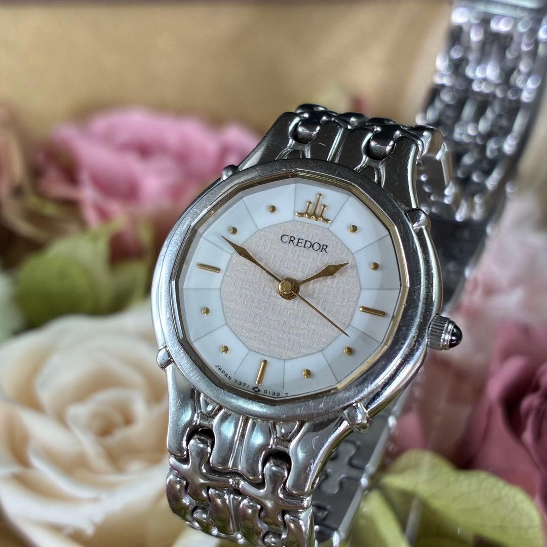 SEIKO CREDOR　セイコー クレドール　クオーツ 美品　可動