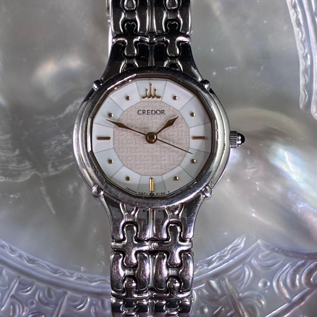 SEIKO CREDOR　セイコー クレドール　クオーツ 美品　可動