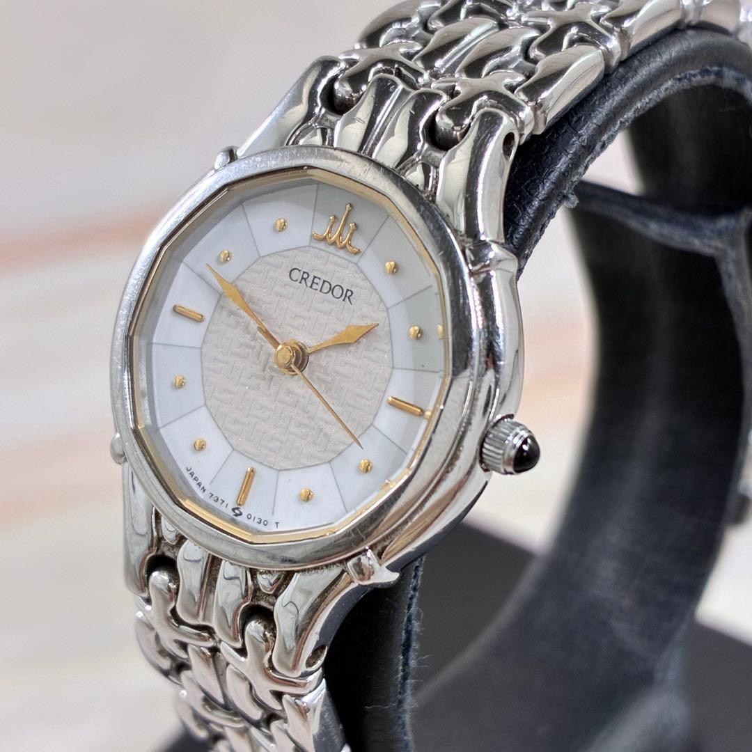 SEIKO CREDOR　セイコー クレドール　クオーツ 美品　可動