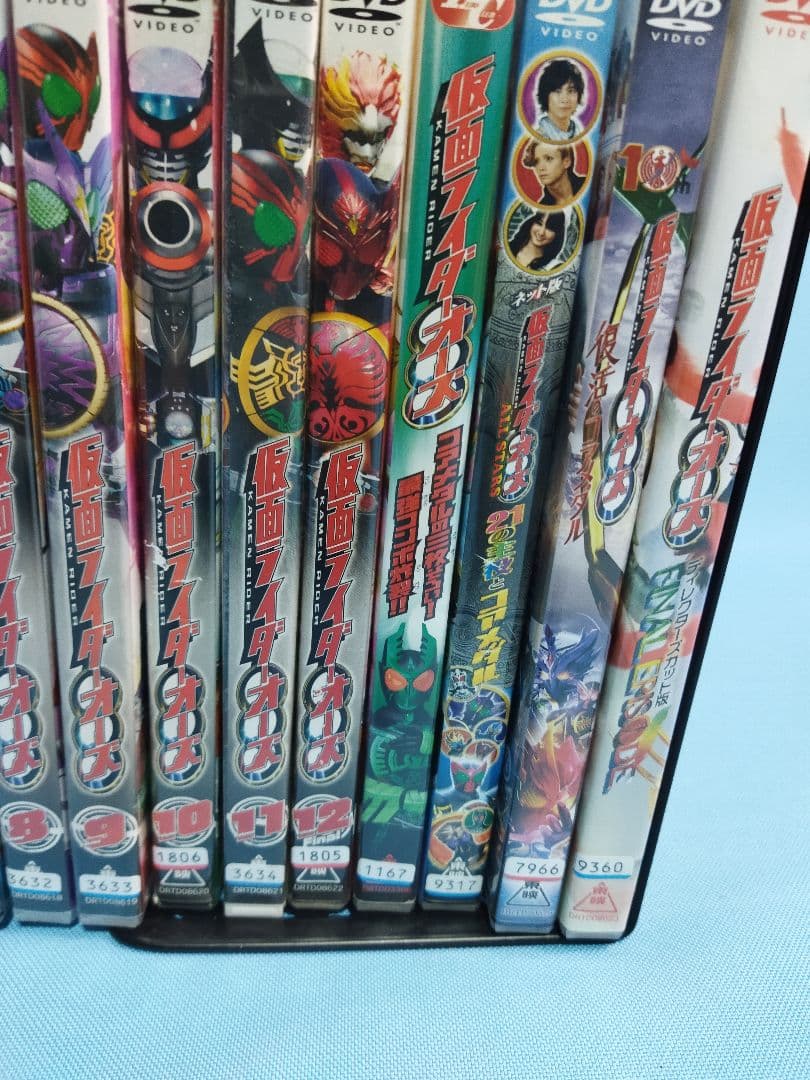 仮面ライダーオーズ DVD 全12巻+関連DVD4本　合計16本セット