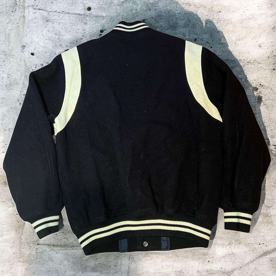 90s McGREGOR マックレガー スタジャン レザー切替 マクレガー