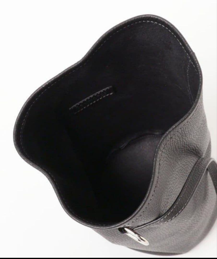 BEAMS 【別注】Daniel & Bob / レザー 巾着 ポーチ　ビームス