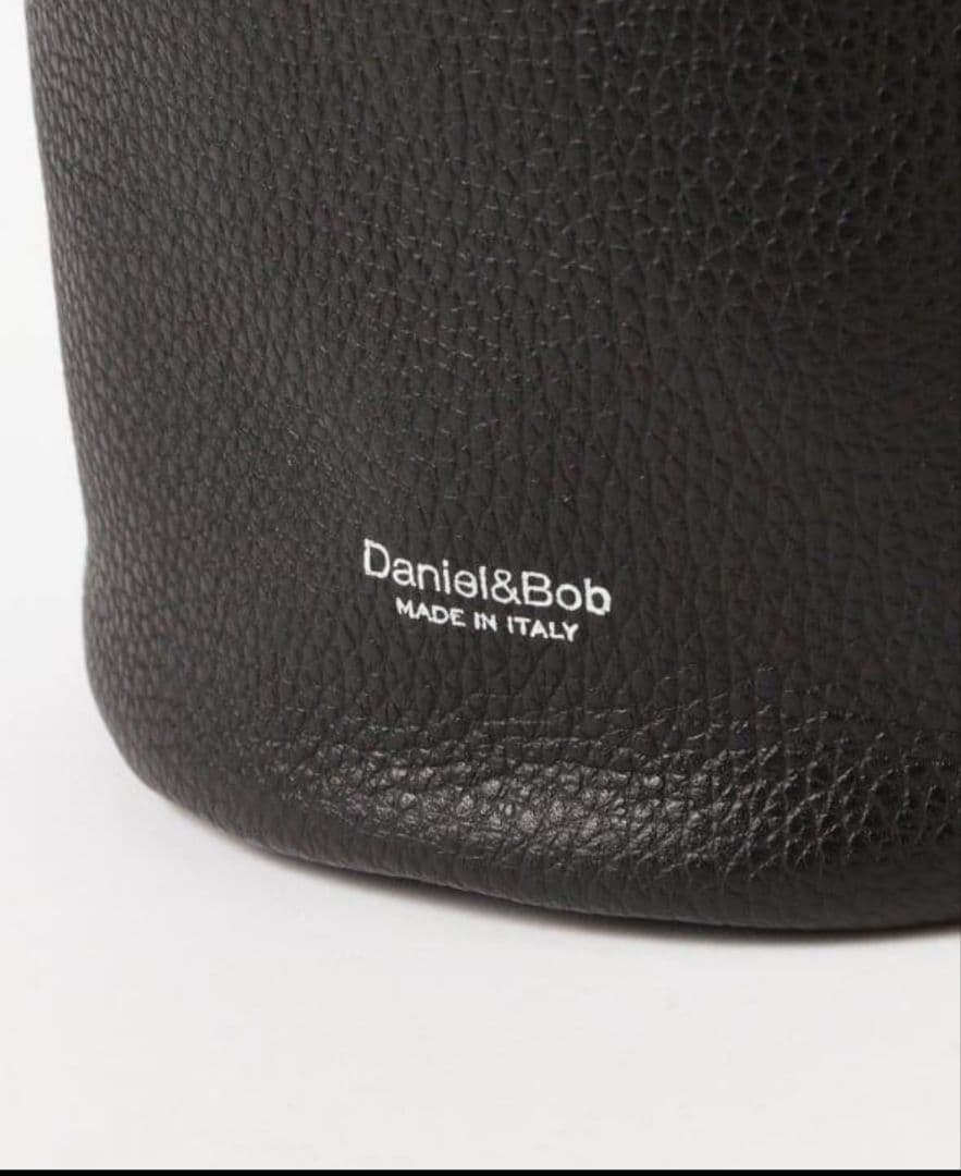 BEAMS 【別注】Daniel & Bob / レザー 巾着 ポーチ　ビームス