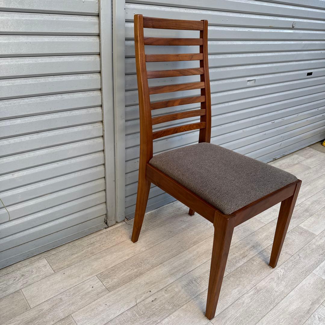 秋田木工 天然木 ダイニングチェア IDC 大塚家具　④