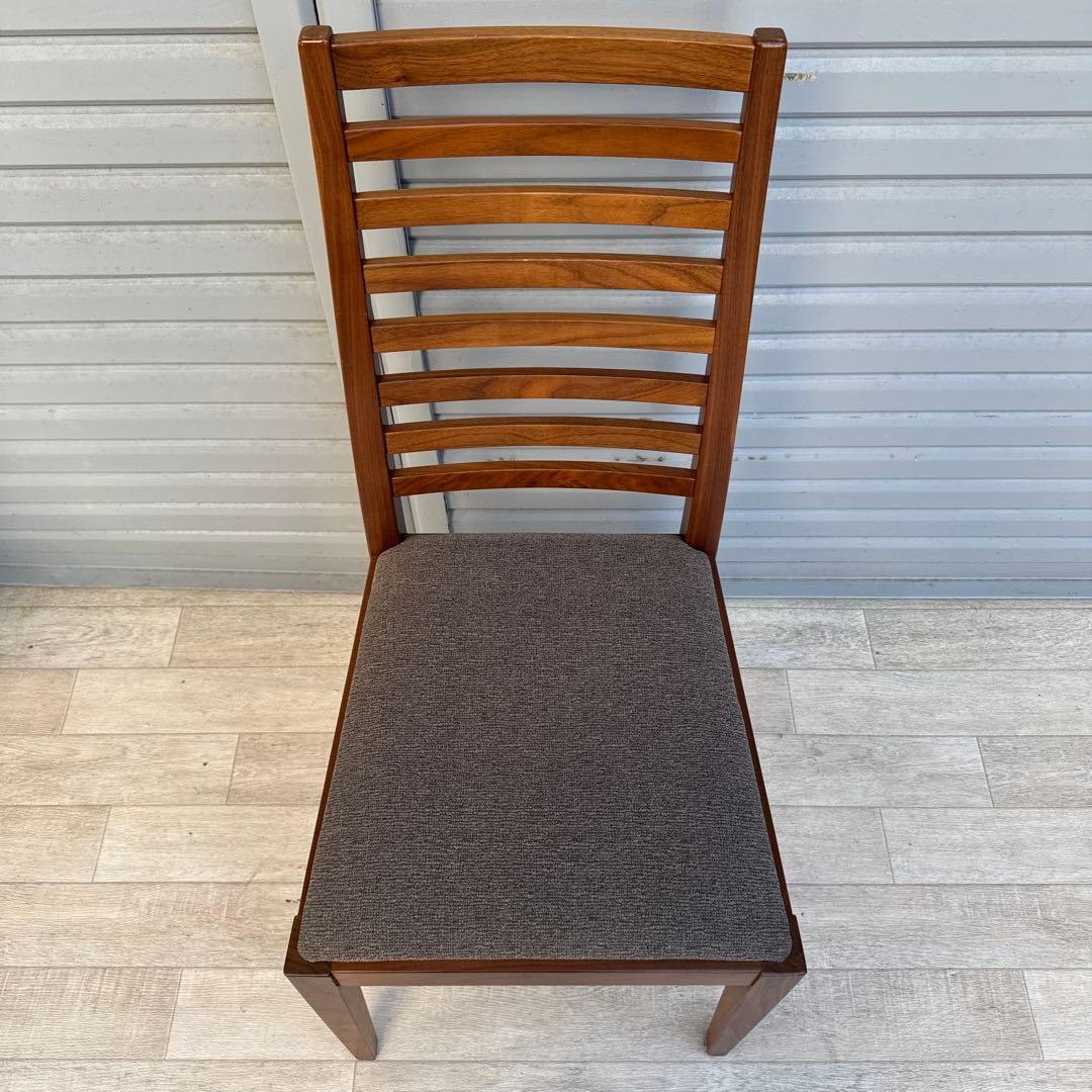 秋田木工 天然木 ダイニングチェア IDC 大塚家具　④