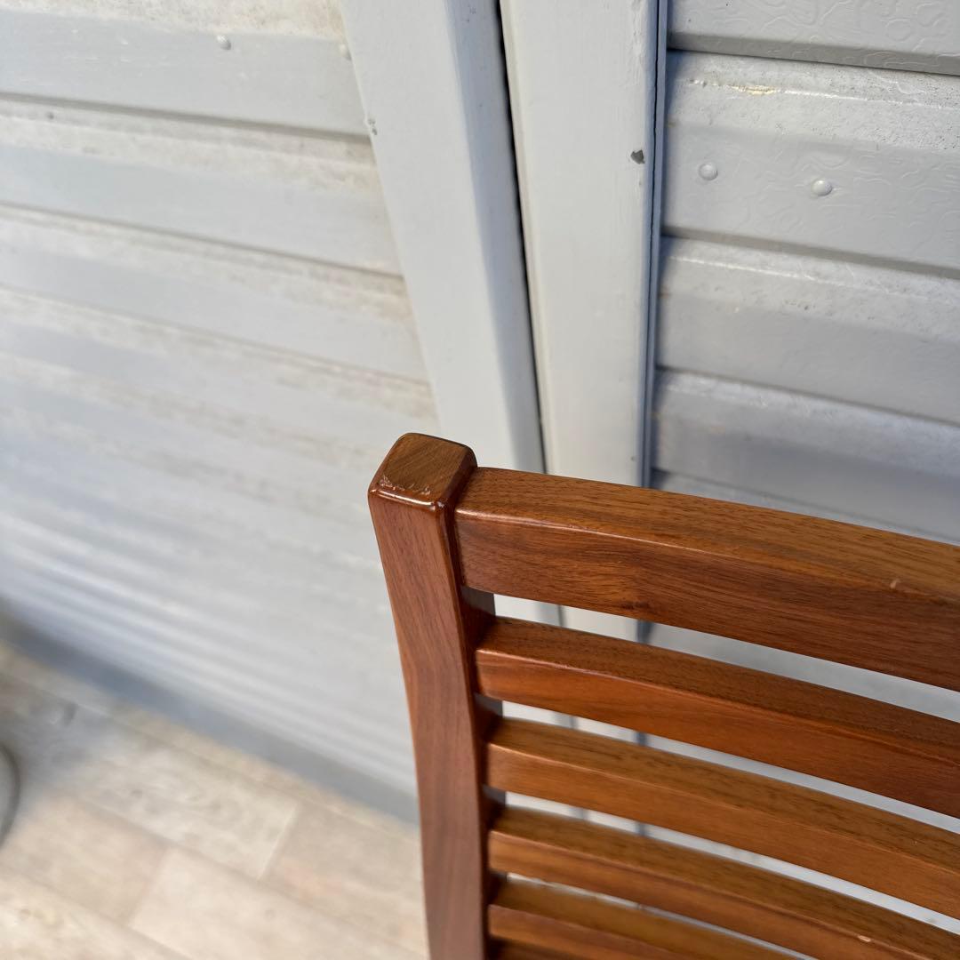 秋田木工 天然木 ダイニングチェア IDC 大塚家具　④