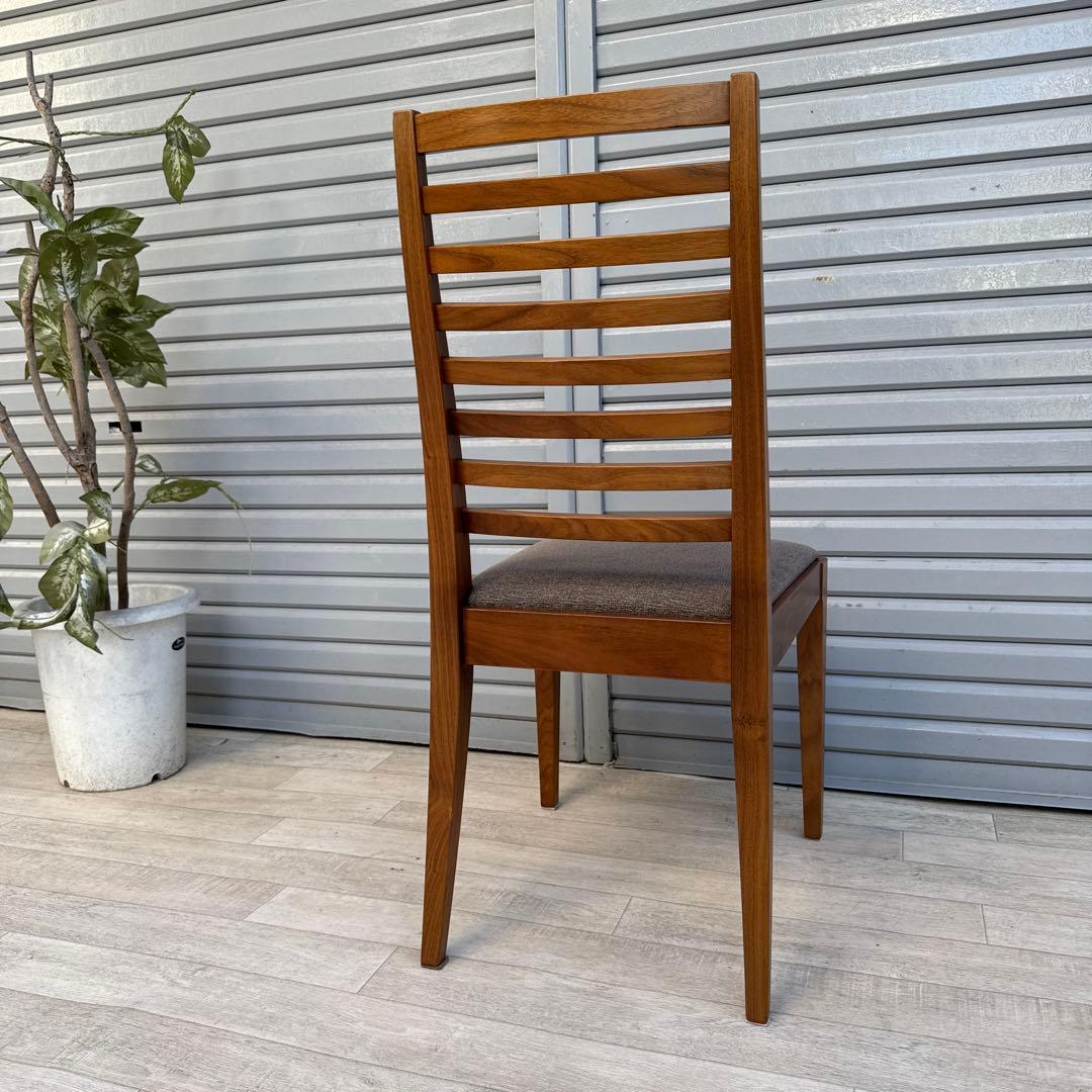 秋田木工 天然木 ダイニングチェア IDC 大塚家具　④