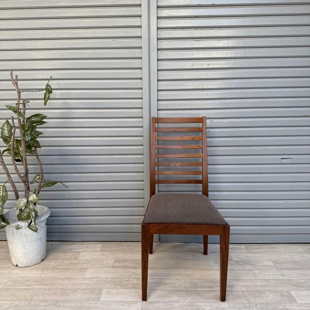 秋田木工 天然木 ダイニングチェア IDC 大塚家具　④