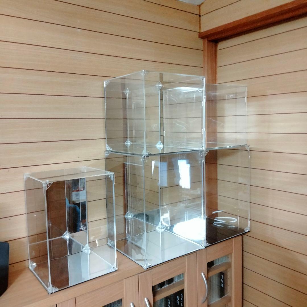 透明アクリルフィギュアケース　５個セット