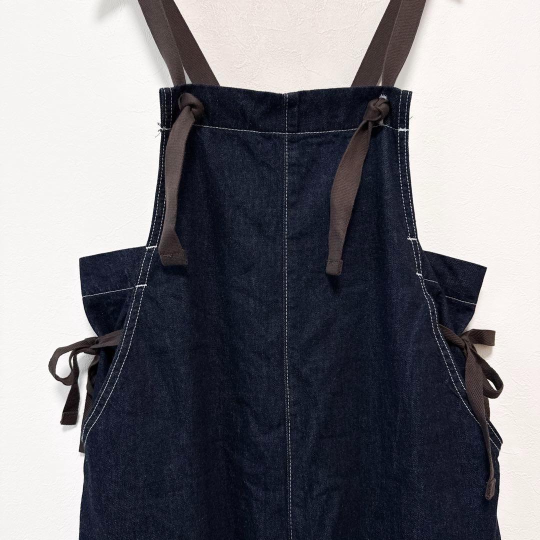 美品 フリークスストア SOMETHING ヴィンテージユーロサロペット リボン