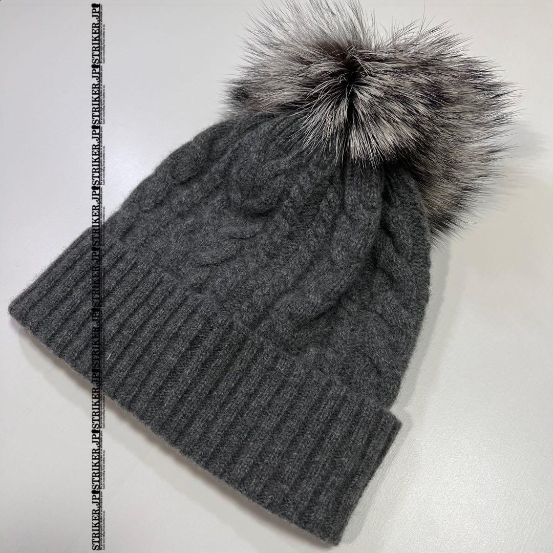 【カシミヤ混】MONCLER BERRETTO ニット帽 ビーニー ギフト包装