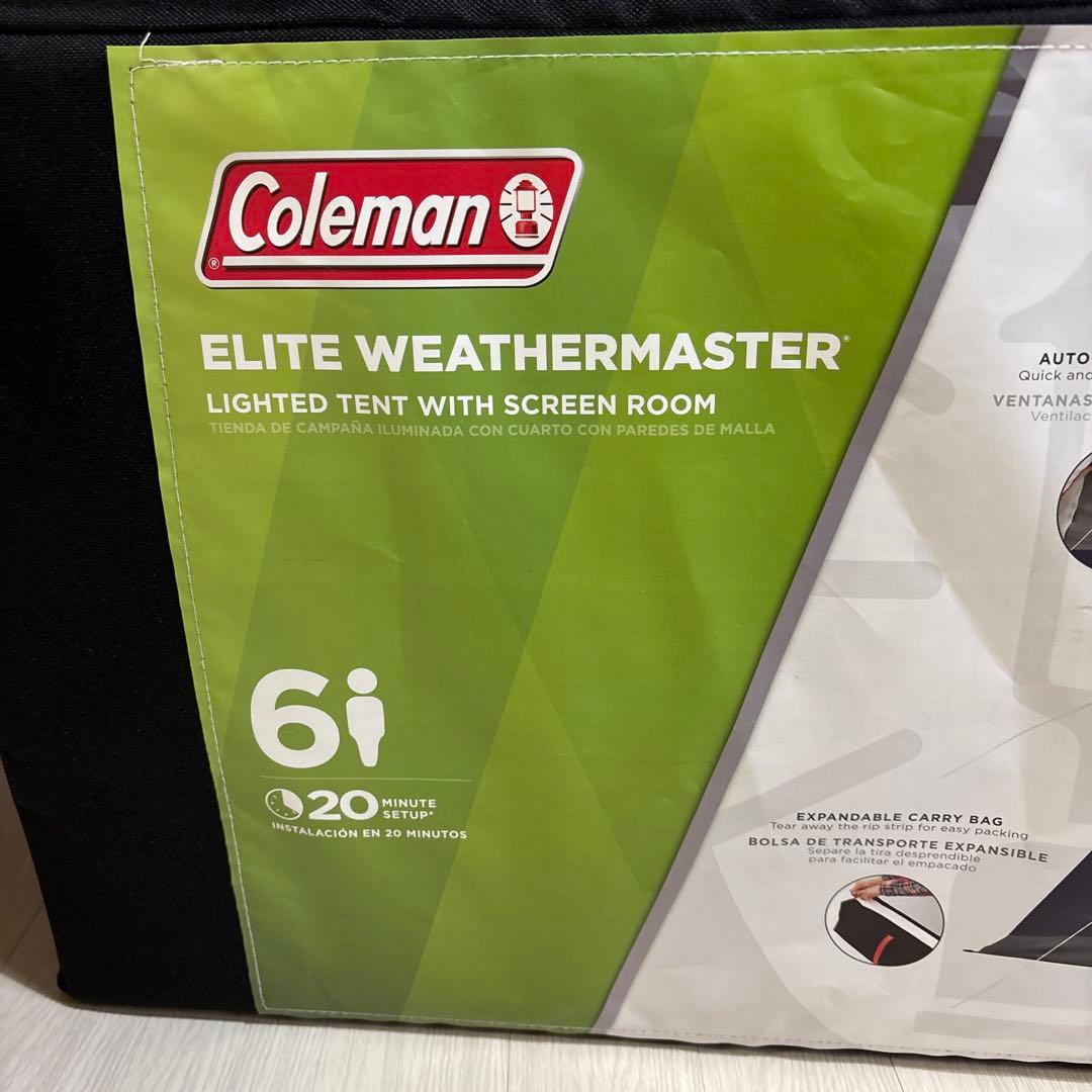 【未使用】Coleman Elite Weathermaster 6人用2ルーム