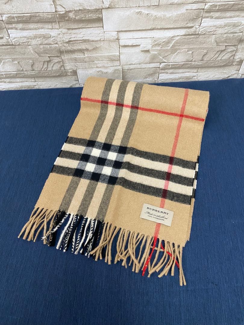 Burberry バーバリー　チェック　マフラー