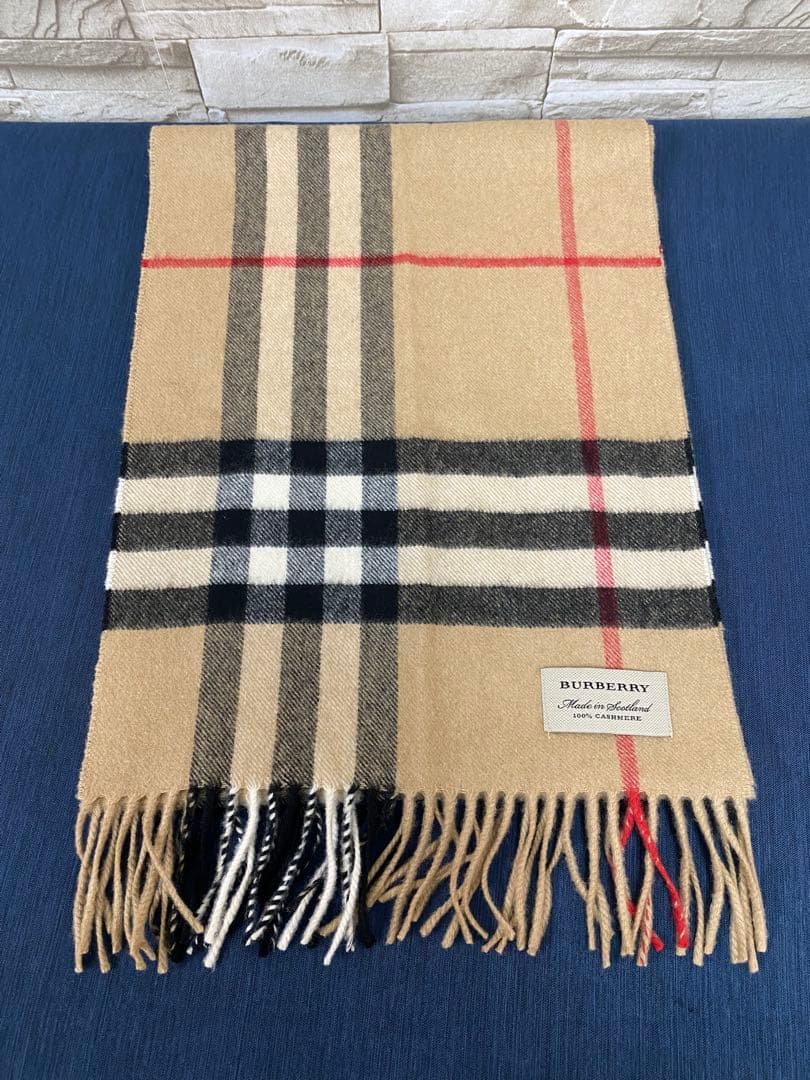 Burberry バーバリー　チェック　マフラー