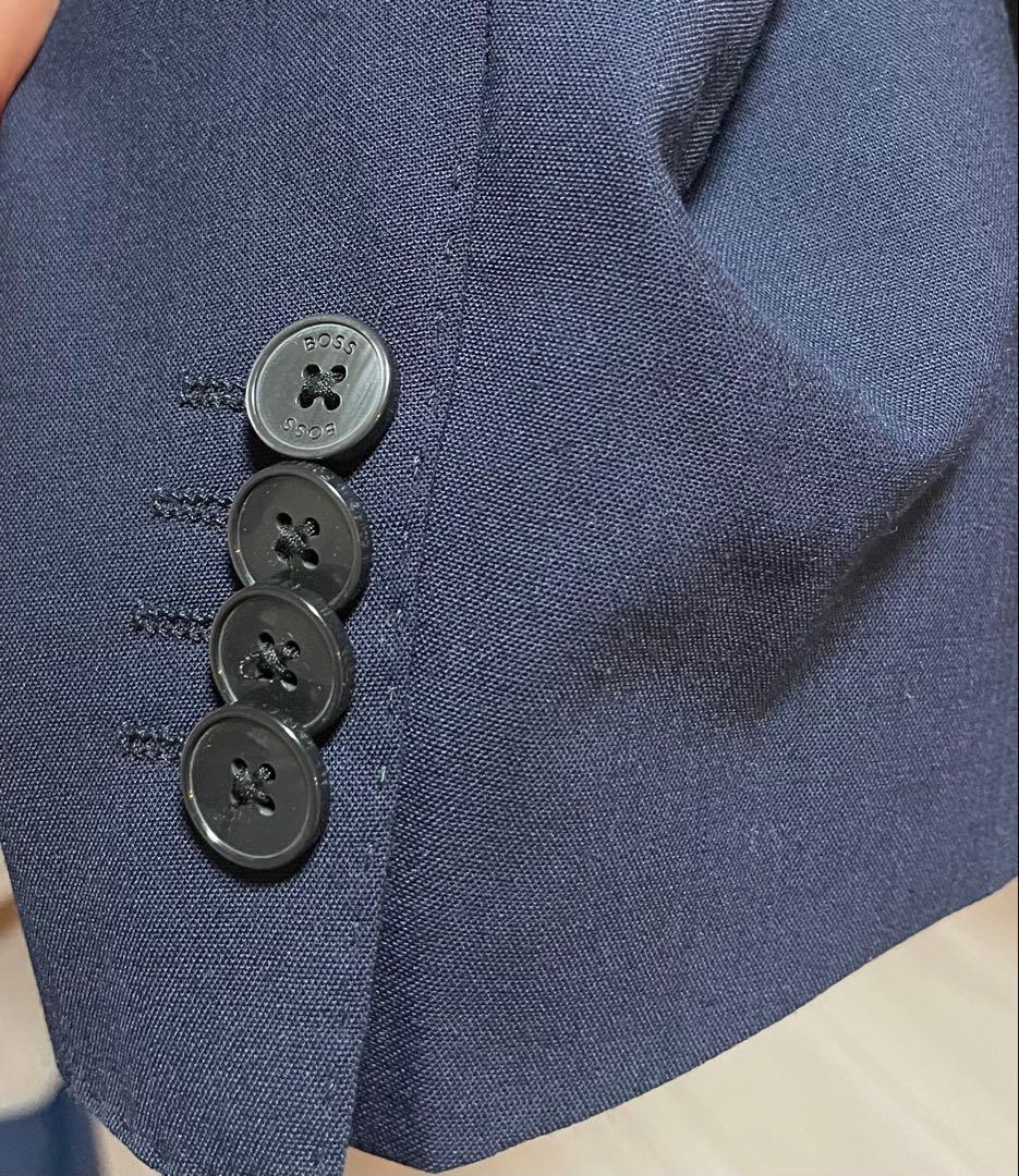 BOSS ネイビー スーツジャケット＆パンツ セット