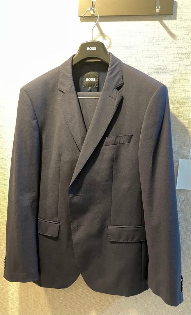 BOSS ネイビー スーツジャケット＆パンツ セット