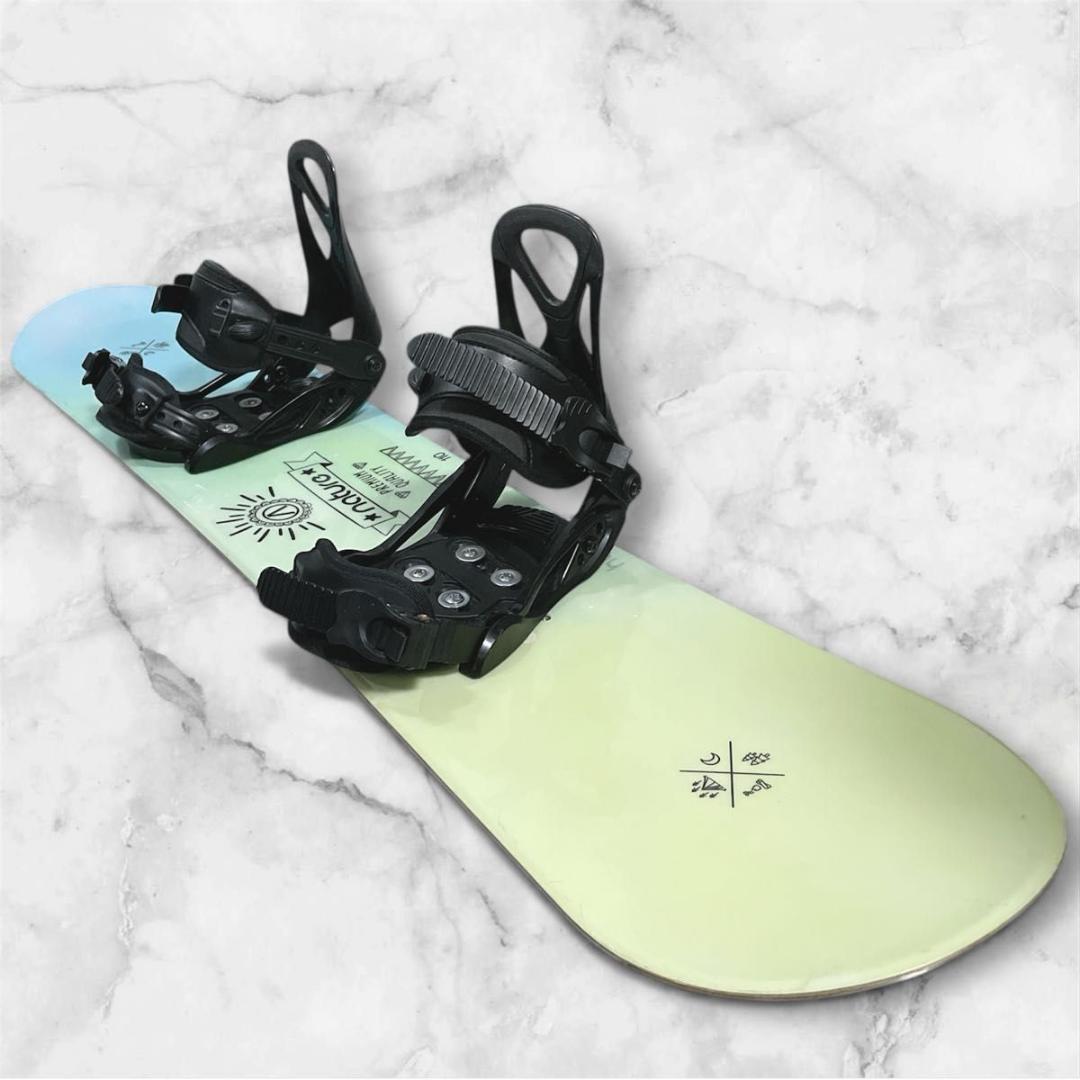 キッズ ジュニア ガールズ nature 110cm スノーボード 3点セット