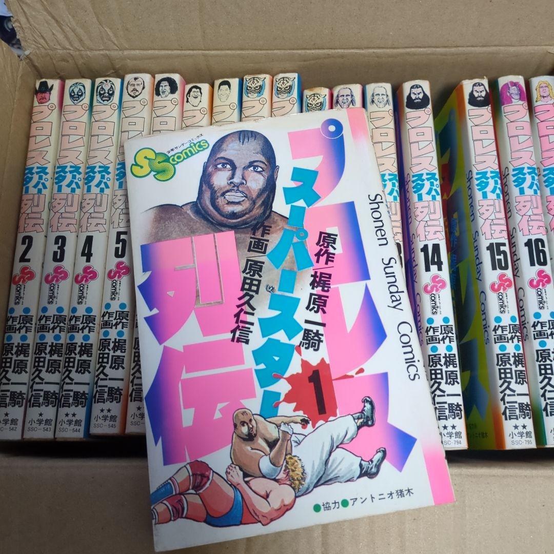 プロレススーパースター列伝 全17巻セット