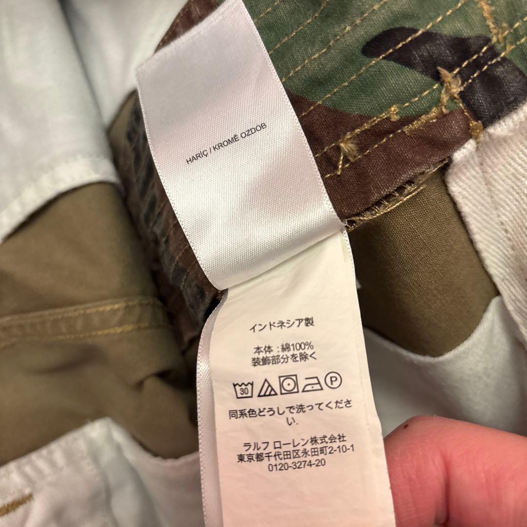 POLO RALPH LAUREN 迷彩カーゴパンツ