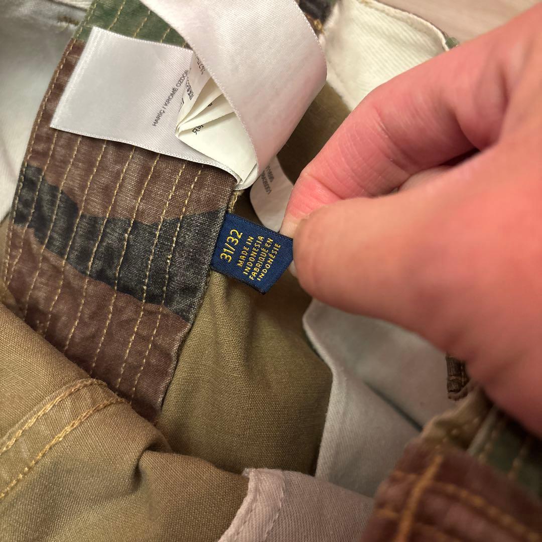 POLO RALPH LAUREN 迷彩カーゴパンツ