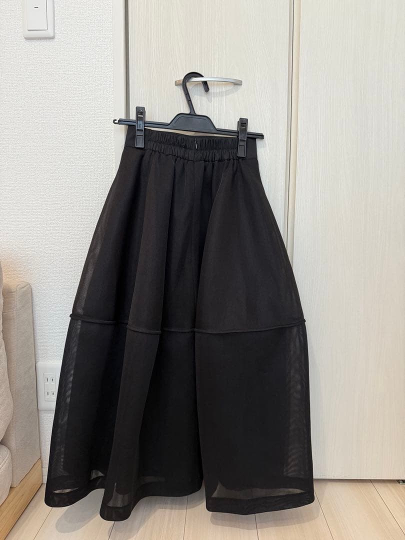スカート Lig. sheer volume skirt