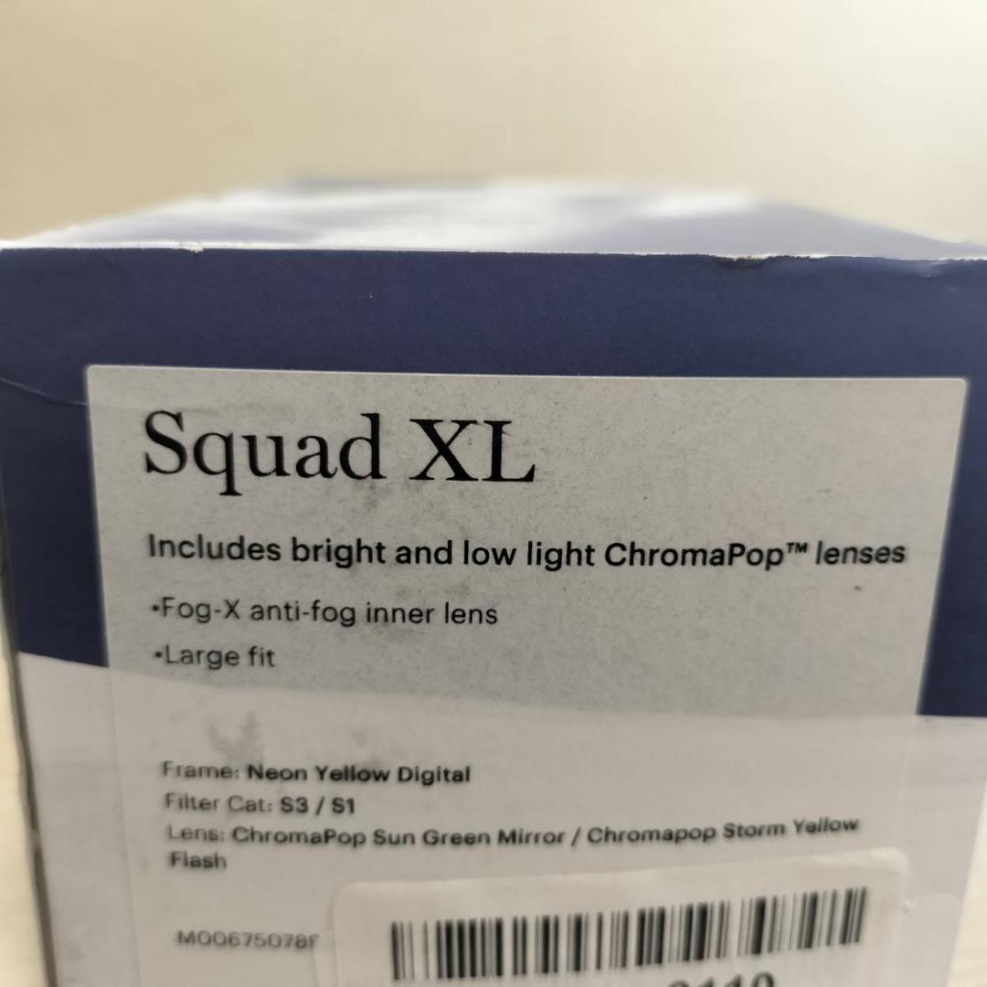 ☆訳有　スミス　SMITH　SQUAD XL ゴーグル レギュラーフィット