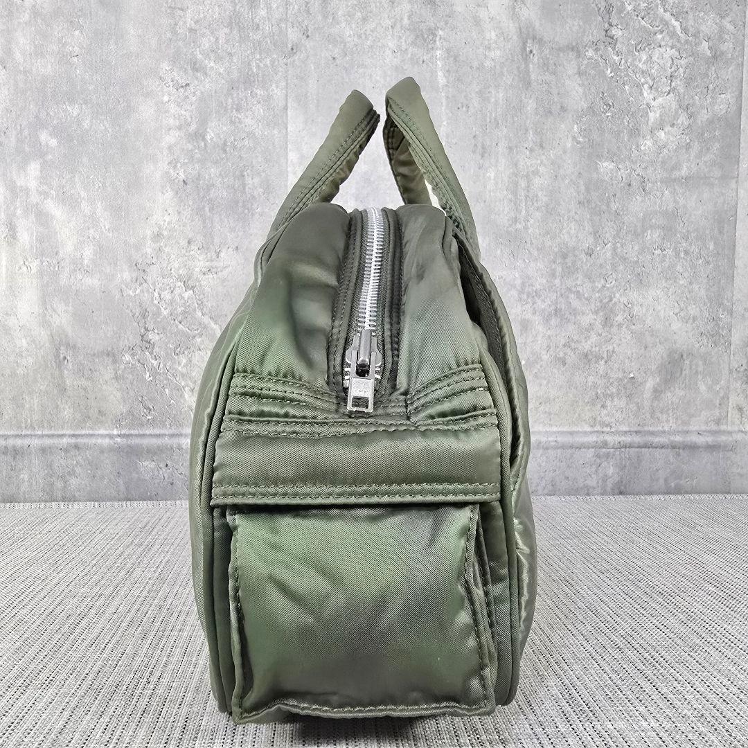 PORTER　ヘッドポーター　タンカー　ドラムバッグ　ボストンバッグ　グリーン