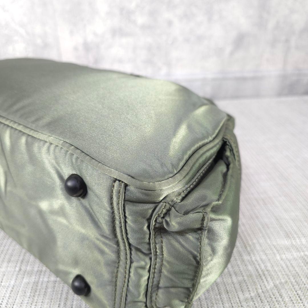 PORTER　ヘッドポーター　タンカー　ドラムバッグ　ボストンバッグ　グリーン