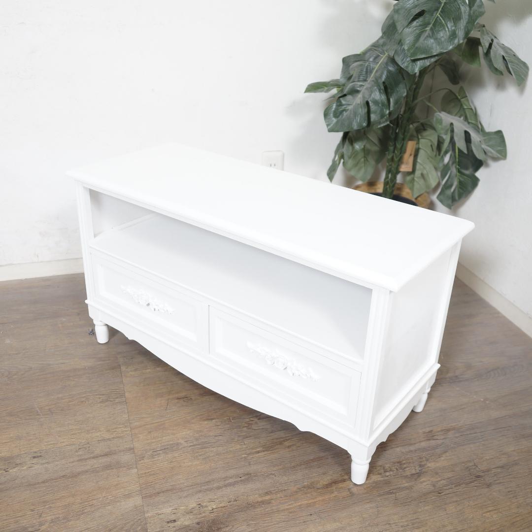 決算セール【新品】アンティーク風 テレビボード　フレンチテイスト