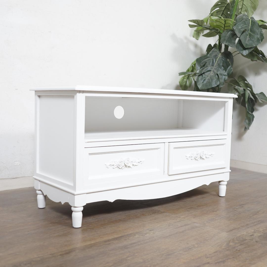 決算セール【新品】アンティーク風 テレビボード　フレンチテイスト